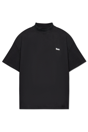 Tシャツ・カットソー BALENCIAGA FW25 Black ette blouse (839280TIN13 1000) Women's Scarf Blouse in Black | Balenciaga US
